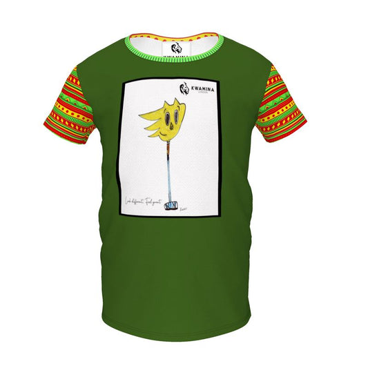 AB010 Bright Streaks Isaac 2 Green - Girls Premium T-Shirt