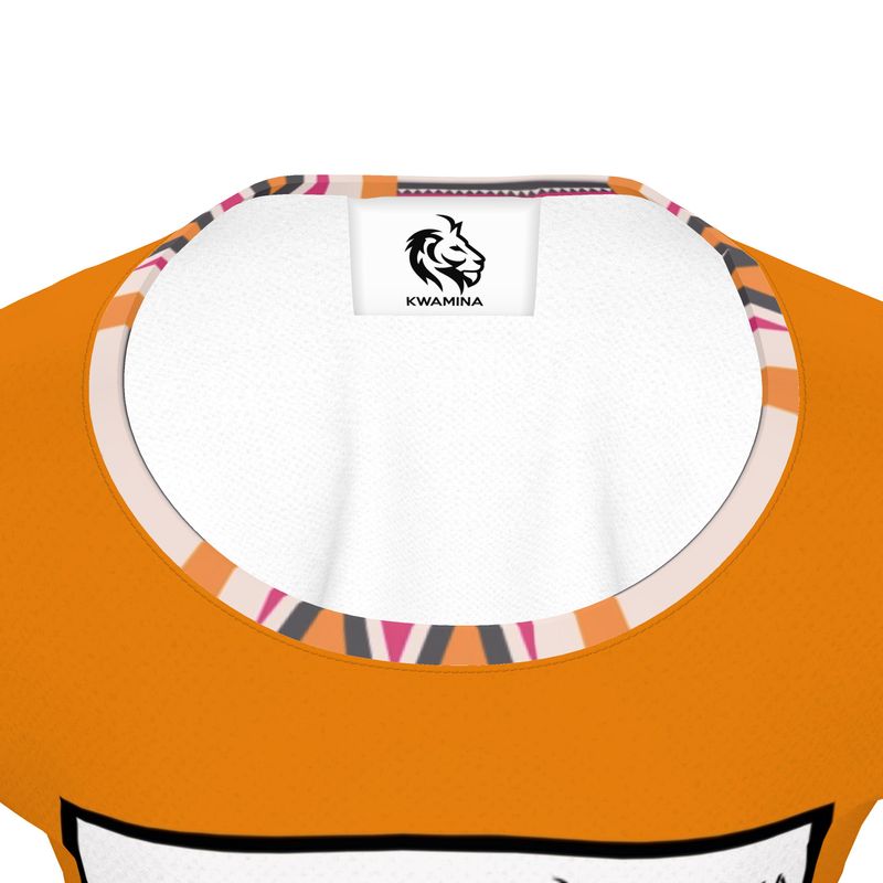 AF009 Togetherness Isaac 7 Orange - Girls Premium T-Shirt