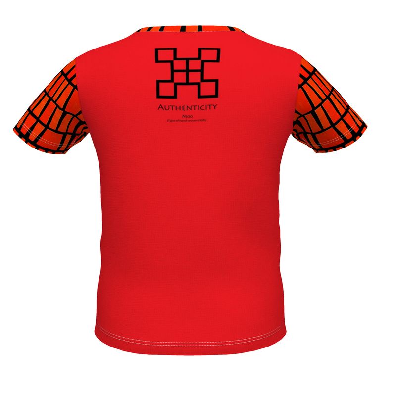 AB001 Red bricks Isaac 1 Red - Boys Premium T-Shirt