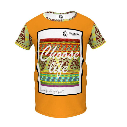 AB007 Vibrance Choose life Orange - Girls Premium T-Shirt