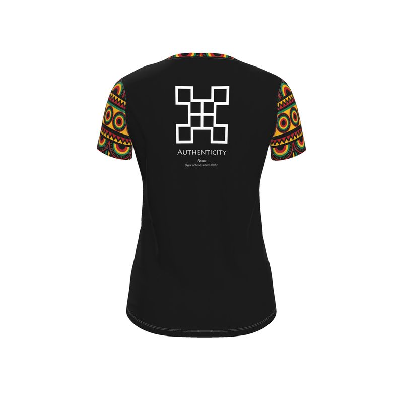 AF004 Heritage Bravery Black - Womens T-Shirt