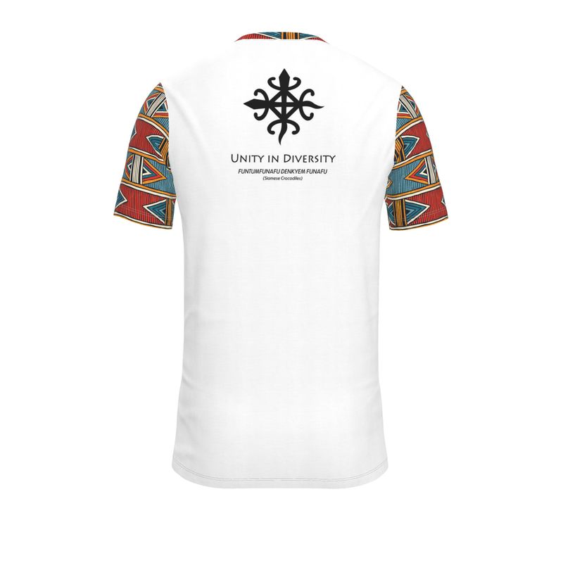 AF013 Cooperation Bold Kwamina White - Mens T-Shirt