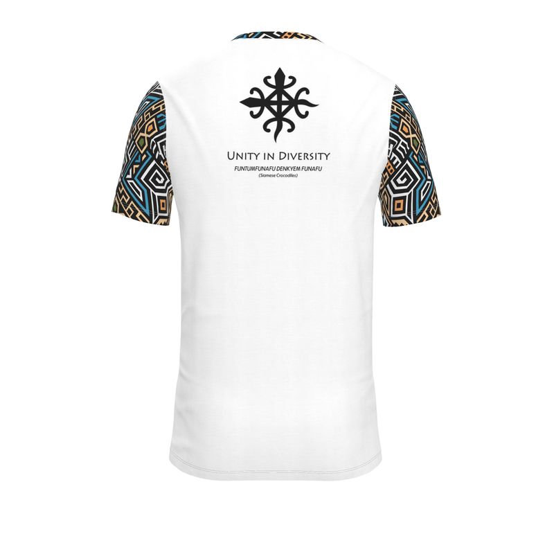 AF017 Diligence Bold White - Mens T-Shirt