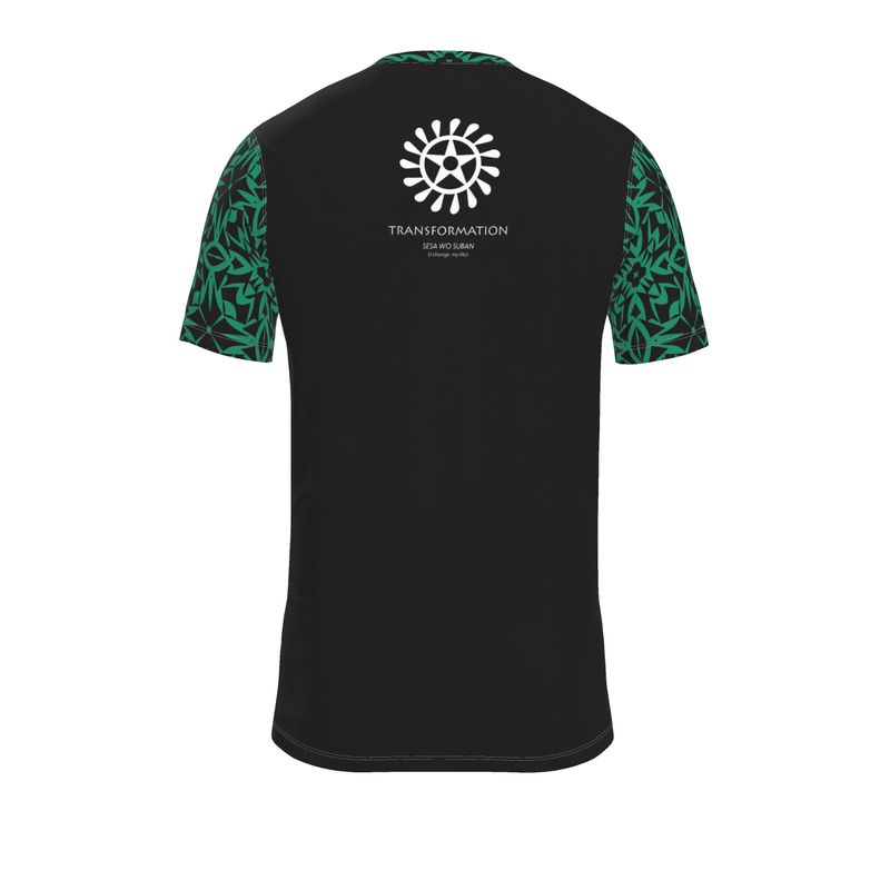 AB005 Green Fusion Black - Mens T-Shirt