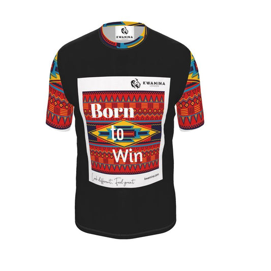AB011 Born to win Black - Mens T-Shirt