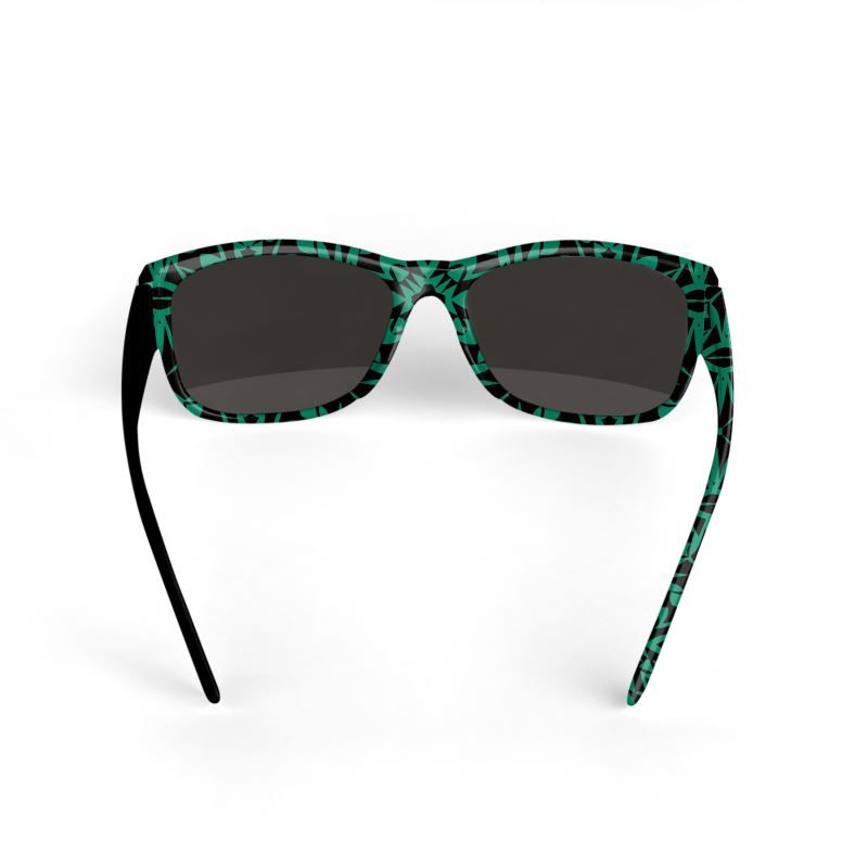 AB005 Green Fusion Black - Sunglasses