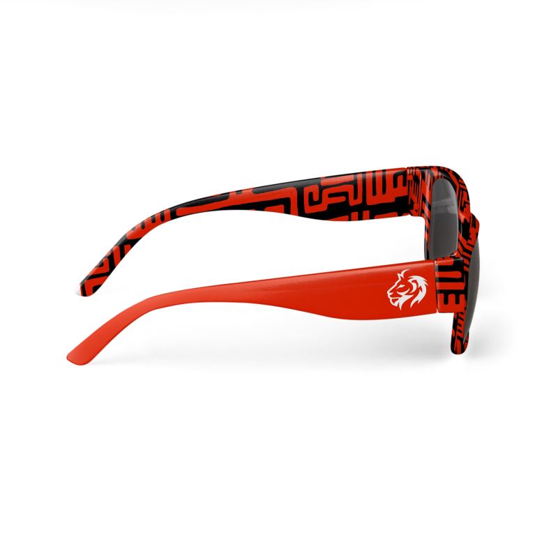 AB003 Red vibes Red - Sunglasses