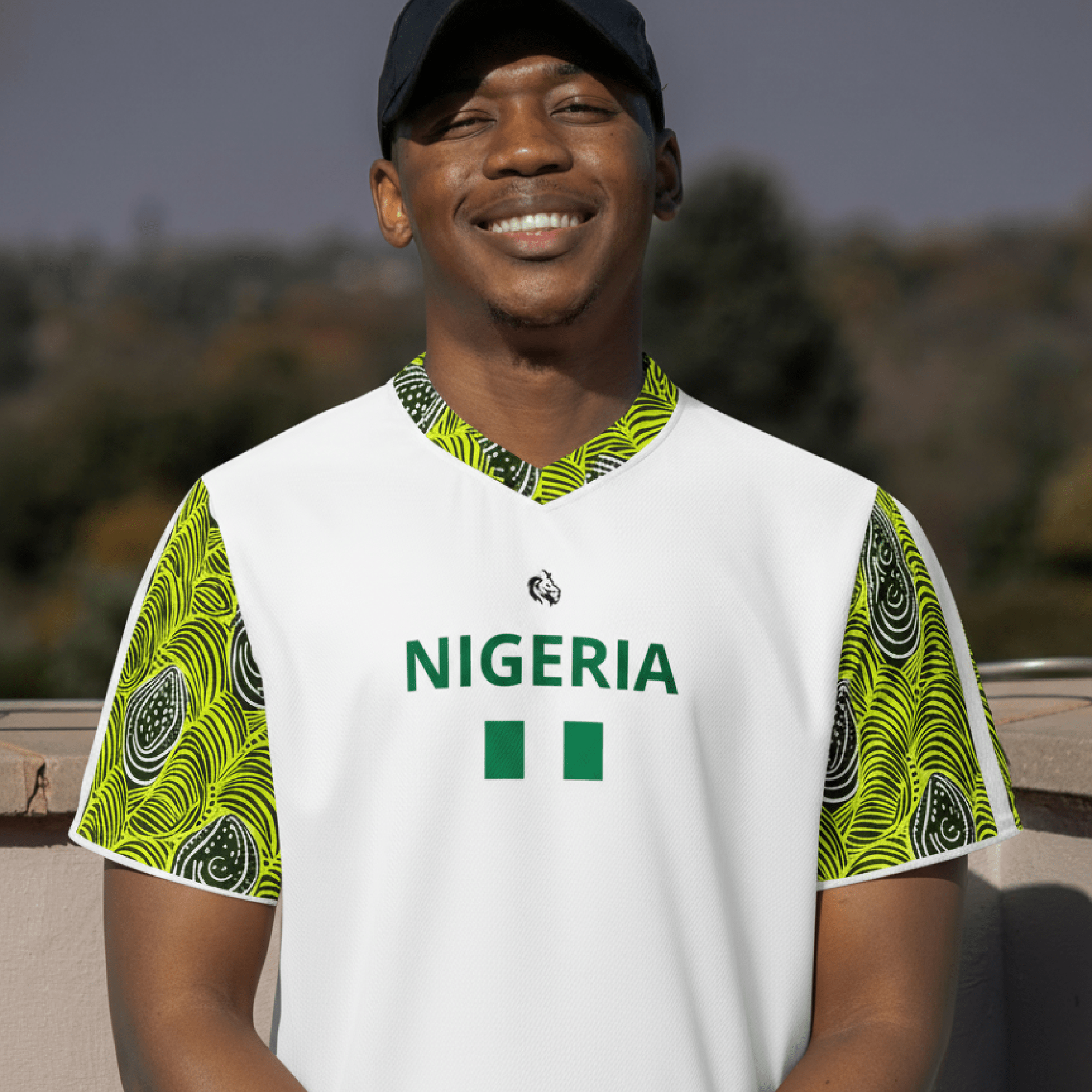 Nigeria - Recycled Unisex Sports Jersey - Uru Aku - Kwamina
