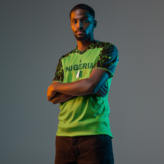 Nigeria - Recycled Unisex Sports Jersey