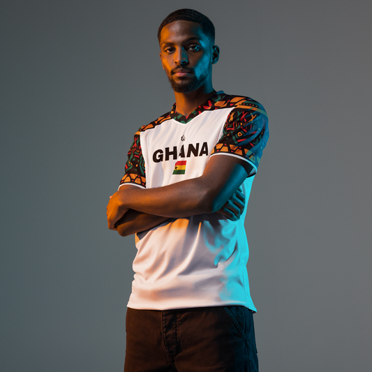 Ghana - Recycled Unisex Sports Jersey