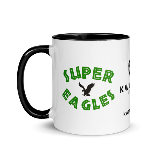 Super Eagles Mug with Black Colour Inside