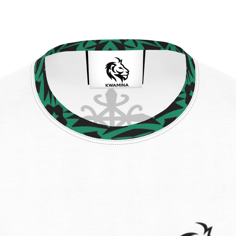 AB005 Green Fusion White - Mens T-Shirt