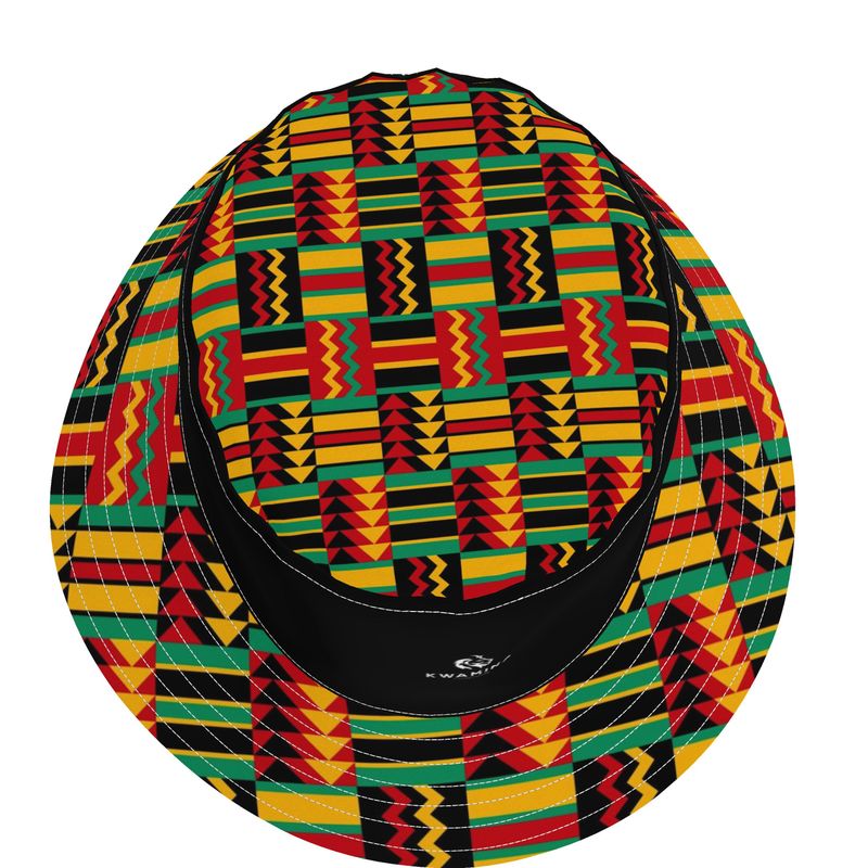 AB009 Kente - Bucket Hat